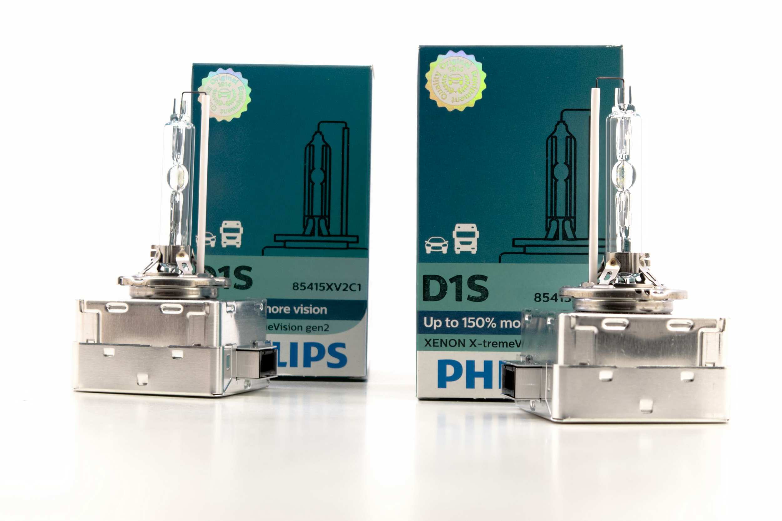 D1S: Philips 85415 XV2 Xtreme Vision 4800K HID Bulbs | TRS B91